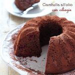 Ciambella all’olio con ciliegie